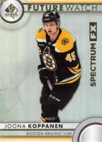 2023-24 SP Authentic Spectrum FX #S58 Joona Koppanen FW