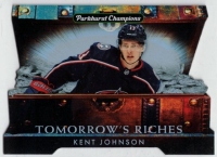 2022-23 Parkhurst Champions Tomorrow's Riches #TR11 Kent Johnson