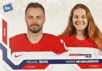 2021-22 MK Nrodn tm #93 Michal epk, Noemi Neubauerov