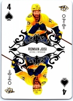 2023-24 O-Pee-Chee Playing Cards #4SPADES Roman Josi