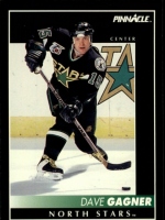 1992-93 Pinnacle #85 Dave Gagner