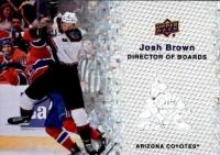 2023-24 Upper Deck Director of Boards Sparkle #DB14 Josh Brown