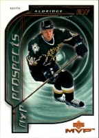 2000-01 Upper Deck MVP #192 Keith Aldridge