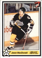 1990-91 7th Inning Sketch OHL #311 Jason MacDonald