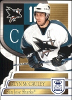 2003-04 Crown Royale Blue #86 Alyn McCauley