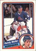 1984-85 O-Pee-Chee #284 Randy Moller