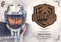 2021 Legendary Cards Saves Help #SH-030 Jaroslav Pavelka