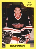 1989-90 7th Inning Sketch OHL #138 Steve Udvari