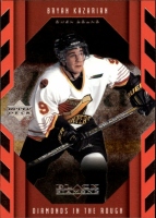 1999-00 Black Diamond #113 Bryan Kazarian SP RC