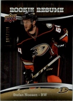 2015-16 Upper Deck Contours Rookie Resume #RR16 Stefan Noesen