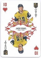 2023-24 O-Pee-Chee Playing Cards #10HEARTS Jack Eichel