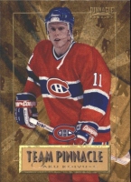 1996-97 Pinnacle Team Pinnacle #10 Saku Koivu / Eric Daze