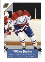 1991 Ultimate Draft #75 Award Winners / Philippe Boucher / Jeff Nelson / Scott Niedermayer