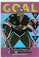 2023-24 Parkhurst Champions Goal Driven #GD30 Filip Gustavsson