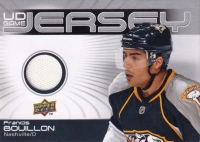 2010-11 Upper Deck Game Jerseys #GJFB Francis Bouillon