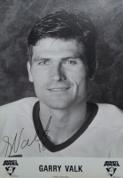 Klubov karta Mighty Ducks Garry Valk + podpis