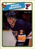 1988-89 O-Pee-Chee #174 Brian Benning