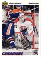 1991-92 Upper Deck #377 Andre Racicot RC