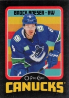 2024-25 O-Pee-Chee Rainbow Black #510 Brock Boeser AS / 100