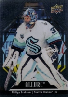 2022-23 Upper Deck Allure Black Rainbow #24 Philipp Grubauer