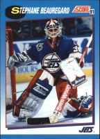 1991-92 Score Canadian Bilingual #638 Stephane Beauregard