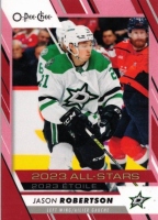 2023-24 O-Pee-Chee Red #528 Jason Robertson AS