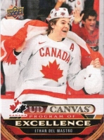 2024-25 Upper Deck UD Canvas #C266 Ethan Del Mastro POE
