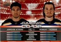 2024-25 Upper Deck Gaming Co-Op #CGO15 Jordan Kyrou/Robert Thomas