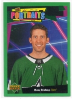 2020-21 Upper Deck UD Portraits Green #P30 Ben Bishop