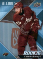 2024-25 Upper Deck Allure #124 Cameron Crotty RC