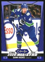 2024-25 O-Pee-Chee Blue #506 Quinn Hughes AS