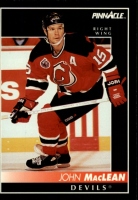 1992-93 Pinnacle #351 John MacLean