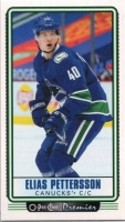 2021-22 O-Pee-Chee OPC Premier Tallboys #P30 Elias Pettersson