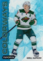 2024-25 Synergy Colorways Neon Blue #L45 Kirill Kaprizov