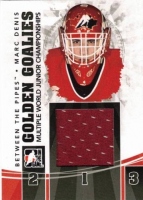 2010-11 Between The Pipes Golden Goalies Jerseys Black #GG22 Marc Denis