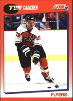 1991-92 Score Canadian Bilingual #64 Terry Carkner