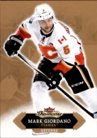 2016-17 Fleer Showcase #82 Mark Giordano