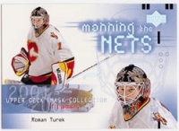 2001-02 UD Mask Collection #105 Roman Turek MTN