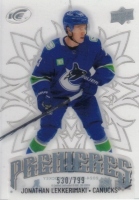 2024-25 Upper Deck Ice #215 Jonathan Lekkerimaki /799 RC