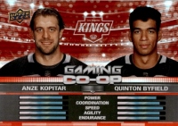 2024-25 Upper Deck Gaming Co-Op #CGO18 Anze Kopitar / Quinton Byfield