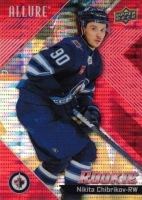 2024-25 Upper Deck Allure Red Rainbow #142 Nikita Chibrikov
