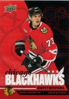 2025-26 Upper Deck Chicago Blackhawks Centennial #13 Lukas Reichel