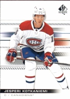 2019-20 SP Authentic #64 Jesperi Kotkaniemi