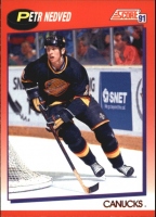1991-92 Score Canadian Bilingual #124 Petr Nedvd