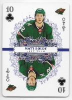 2022-23 O-Pee-Chee Playing Cards #10CLUBS Matt Boldy