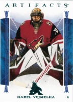 2022-23 Artifacts Emerald #16 Karel Vejmelka