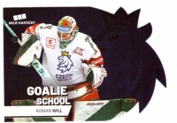 2019-20 MK Czech Ice Hockey Team Goalie School Blue #4 Roman Will