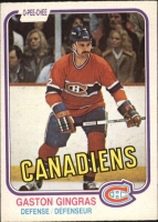 1981-82 O-Pee-Chee #182 Gaston Gingras
