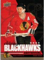 2025-26 Upper Deck Chicago Blackhawks Centennial Gold #19 Stan Mikita