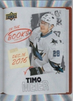 2024-25 Upper Deck Tim Hortons Rookie Retrospective In the Books #ITB7 Timo Meier